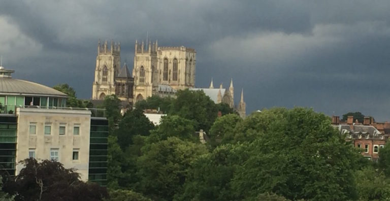 The view to York Minster