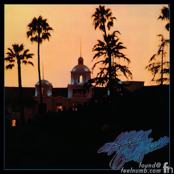 Hotel California Album cover location