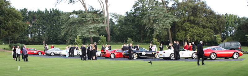 Ferraris at Chewton Glen