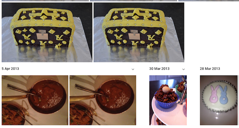 Google Photos - Cakes