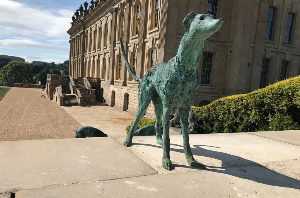 Chatsworth Dog Statues