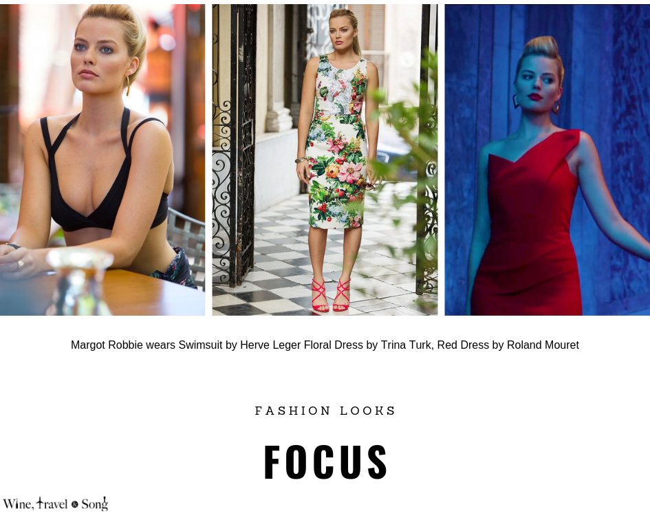 Margot Robbie - Focus - one of the top 10 fashion films