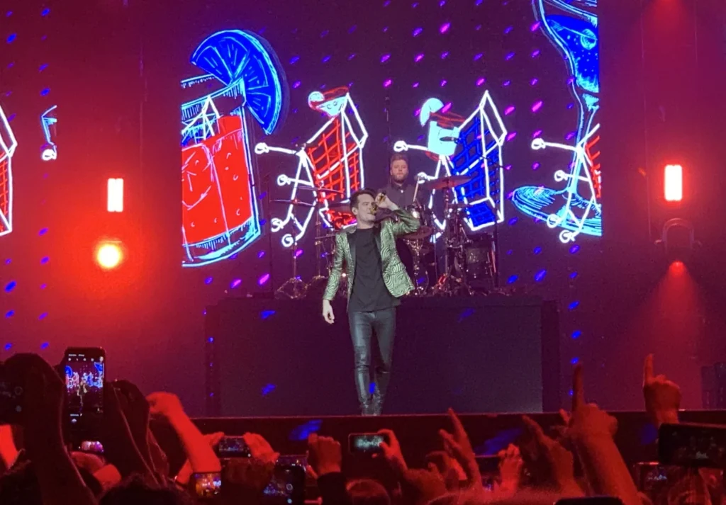 Panic at the Disco on Stage Cardiff March 2019