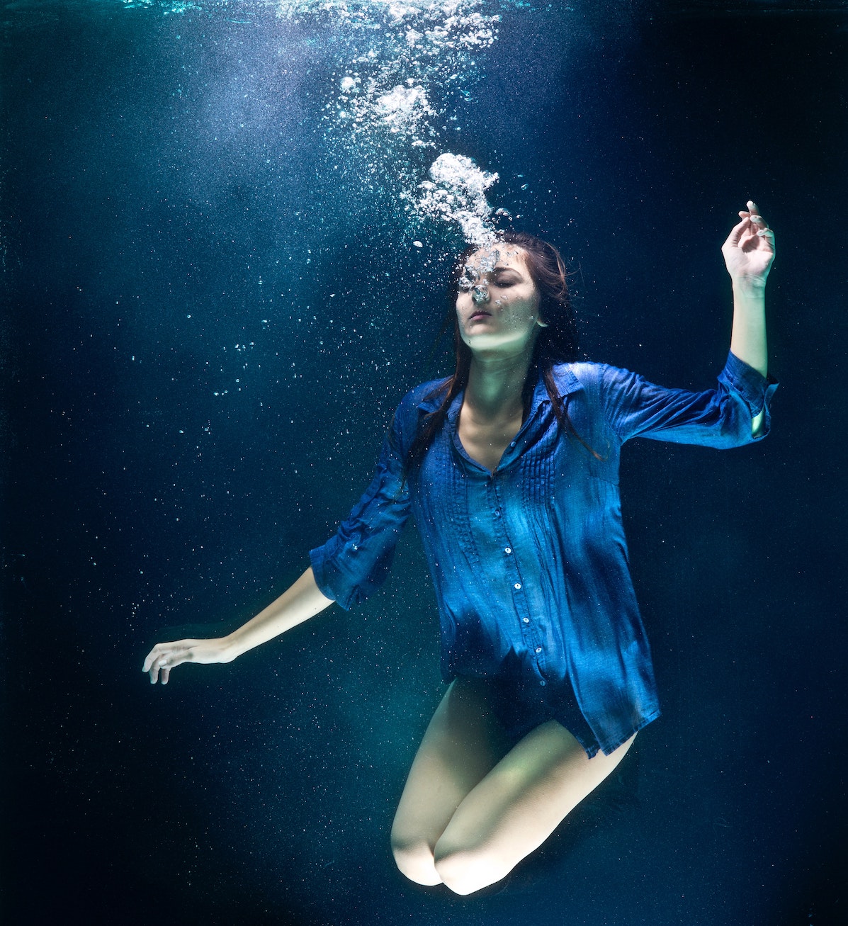 Woman Under Water