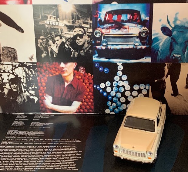 Achtung Baby Cover with Trabant