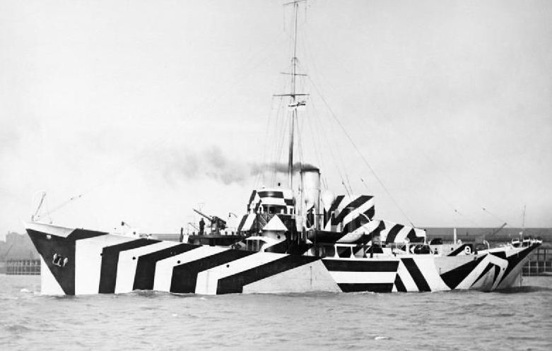 Dazzle Ship Camouflage