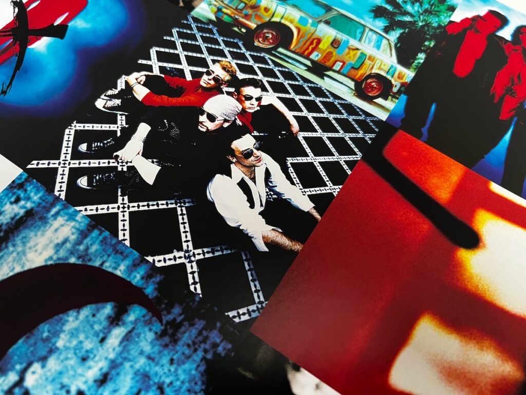 U2 Achtung Baby Album Cover Detail