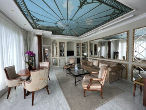 The Salon at Chevre D'or Nice