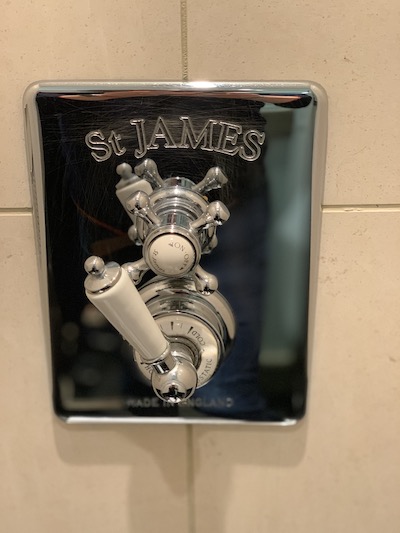 St James Hotel Shower