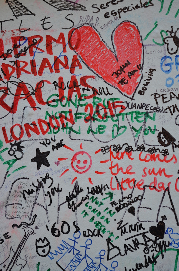 John Graffiti Abbey Road 2015
