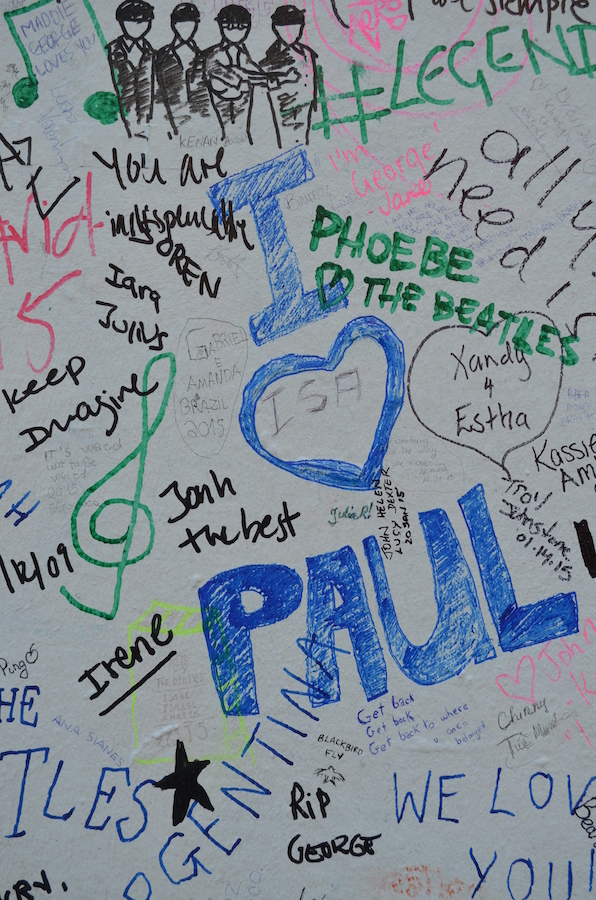 Paul Graffiti Abbey Road 2015