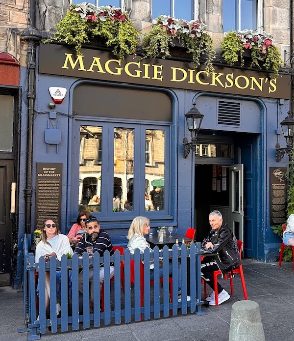 Maggie Dicksons Pub Edinburgh June 2023