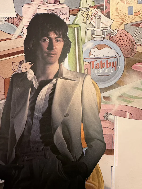 Al Stewart Close up from the Year of the Cat album cover