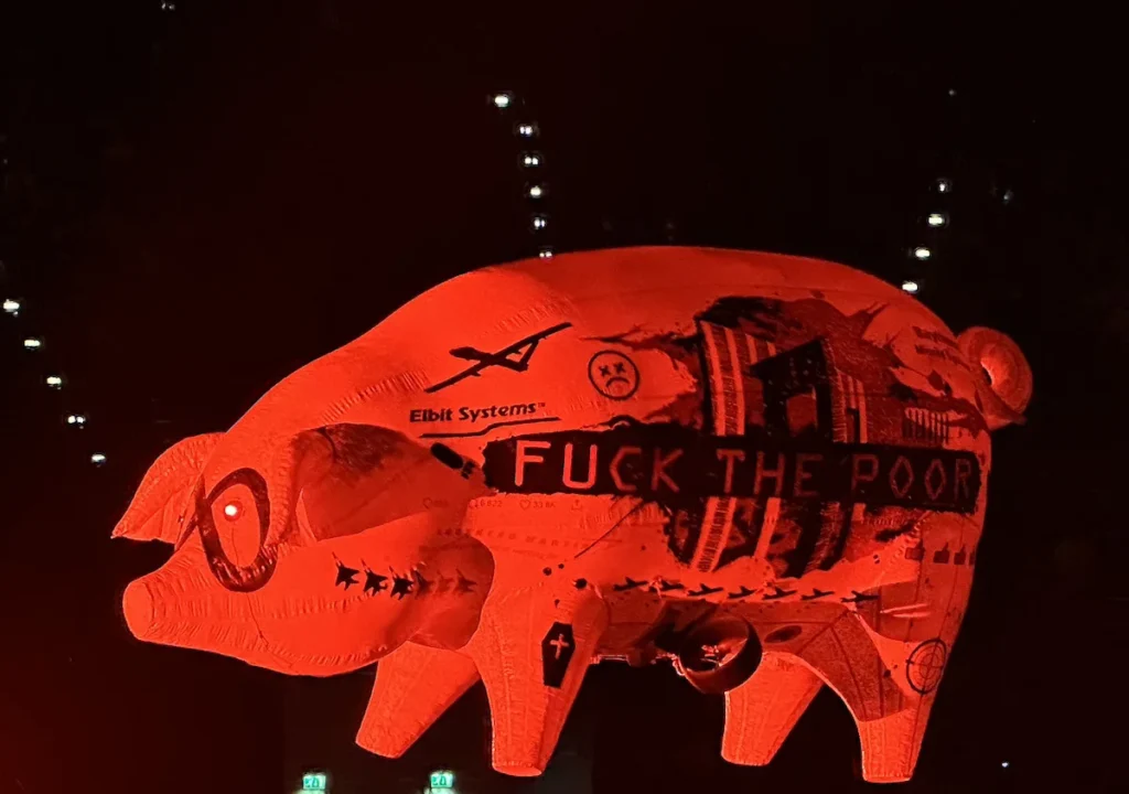 Roger Waters Flying Pig Birmingham 2023