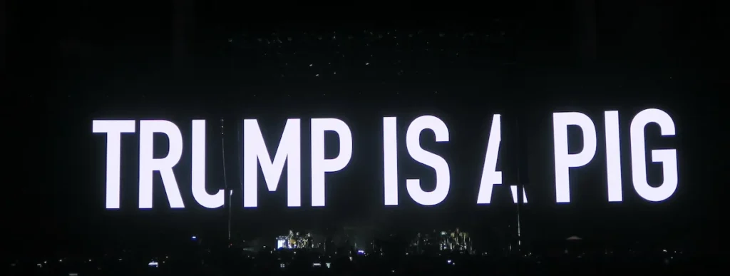 Trump is a Pig Roger Waters