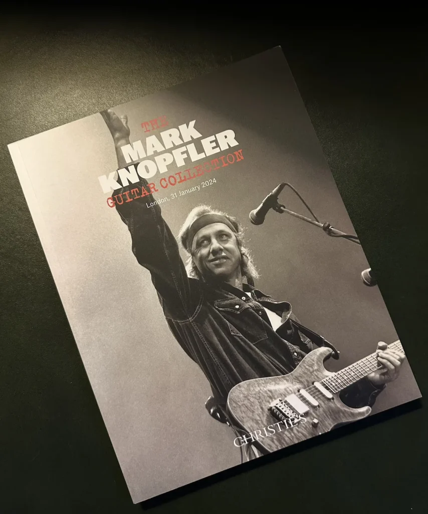 Mark Knopfler Christies Catalogue