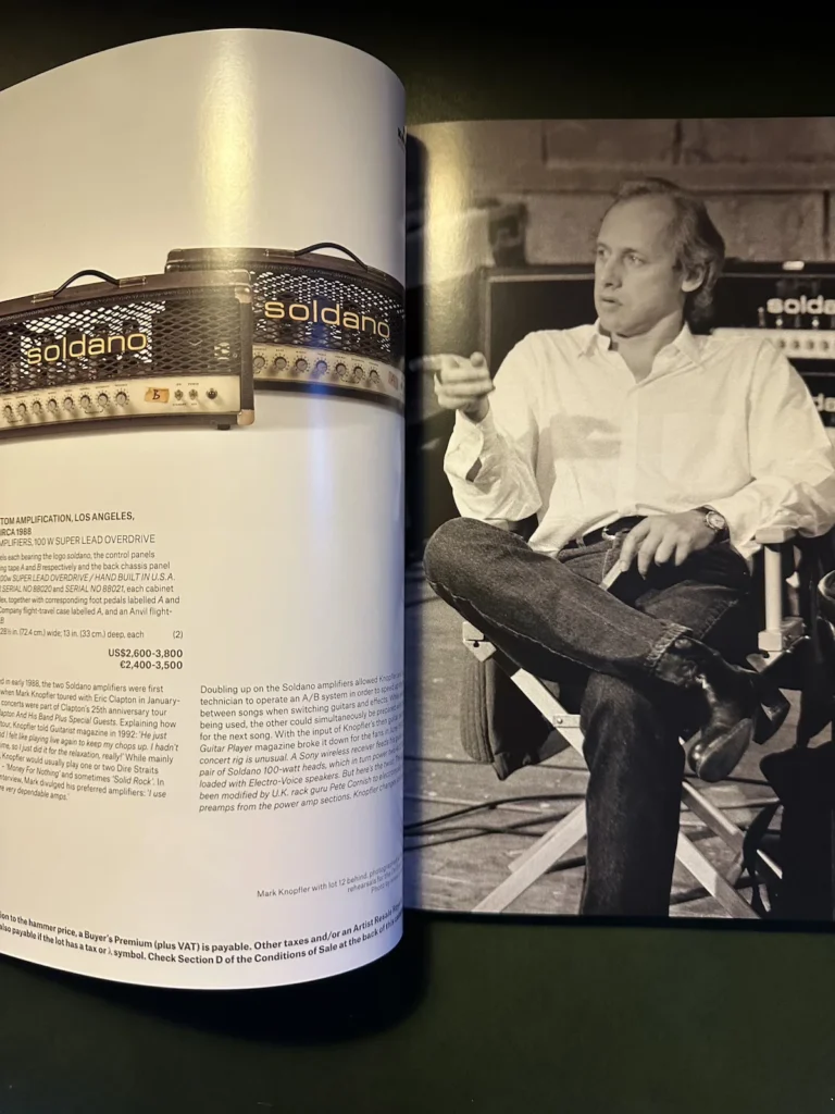 Mark Knopfler Collection Catalogue