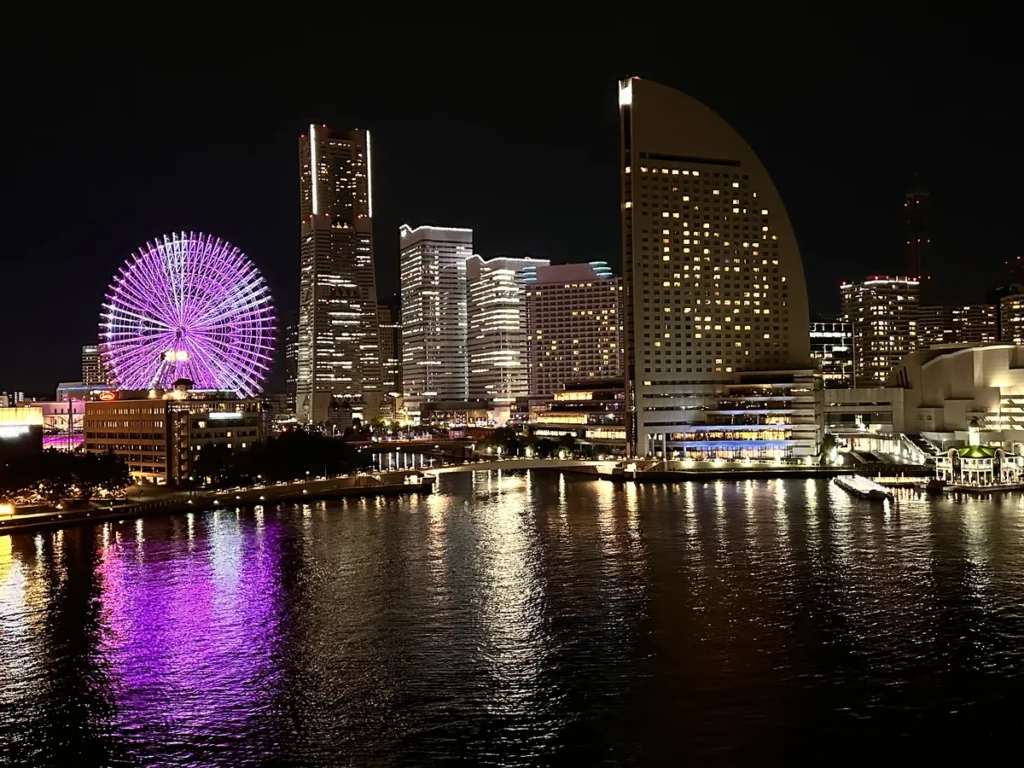 The Yokohama Skyline at Night