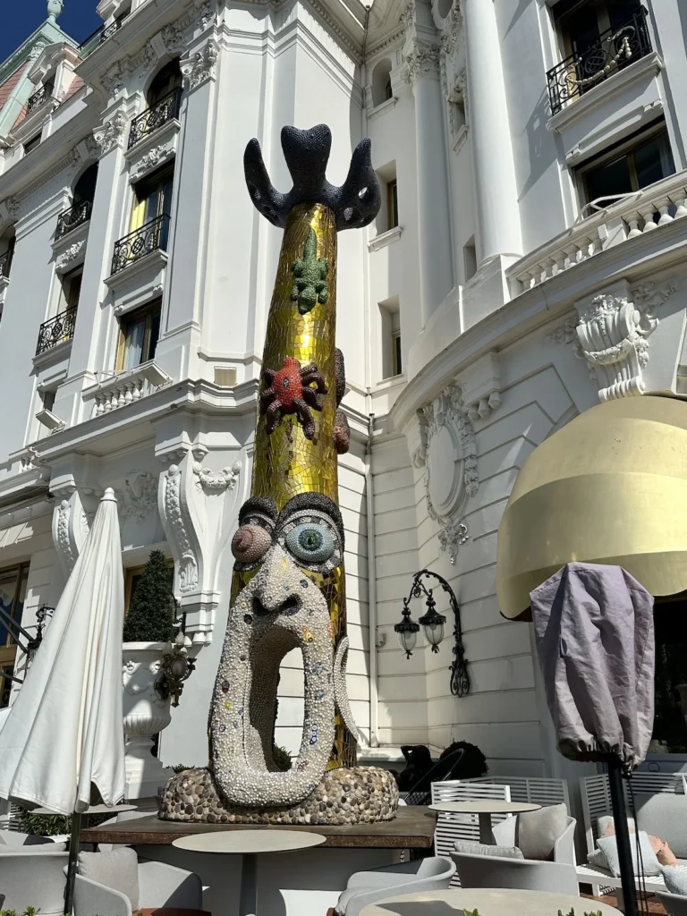 Negresco New Sculpture Summer 2024