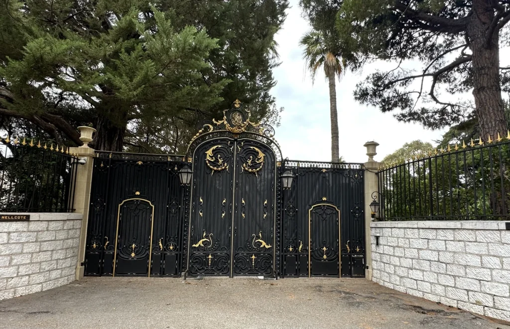 The Black Gates of Villa Nellcôte, South of France