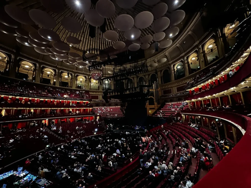 Royal Albert Hall Concert Seating